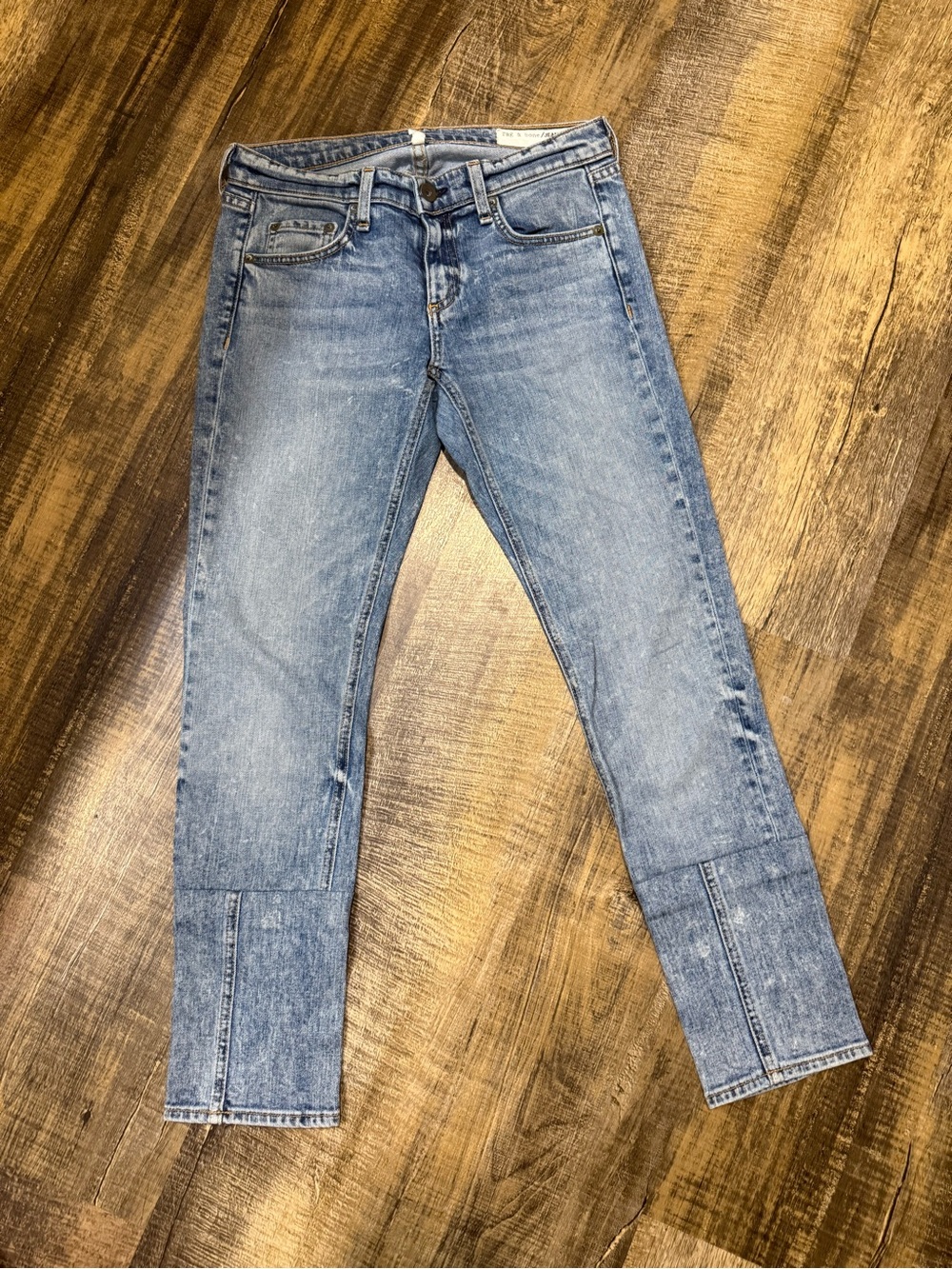 Sold - & bone Slim Light Blue Denim Jeans